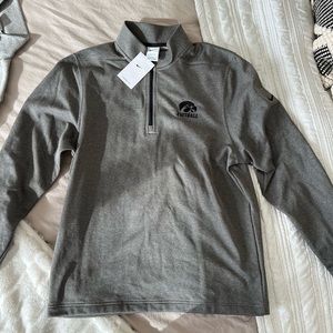 Iowa Hawkeyes Nike Golf Quarter Zip